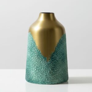 14064 florero texturado dorado s 01