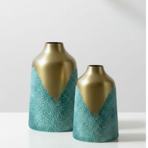 14064 florero texturado dorado s 02