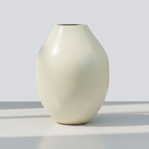 Inicio 15581 mini florero oval blanco tu 01