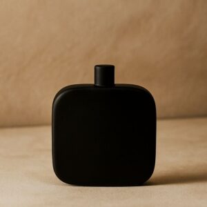 25587 florero cuadrado negro s 01