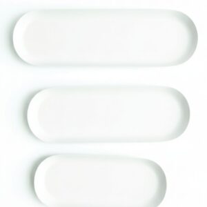 71110 set de 3 charolas ovales largas blanco tu 01