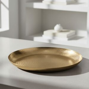 pe11201 charola redonda martillada bronce tu 01