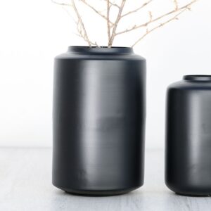 pe11227 florero clásico negro l 02