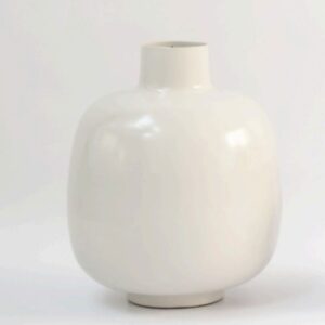 pe11236 florero moderno blanco l 01