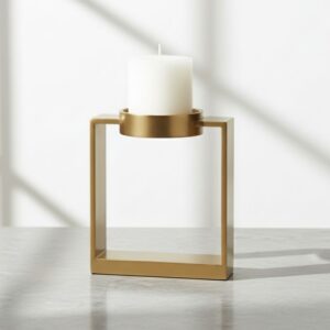 pe140702 candelero aluminio fundido dorado l 01