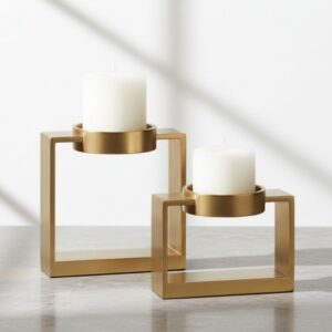 pe140702 candelero aluminio fundido dorado l 02