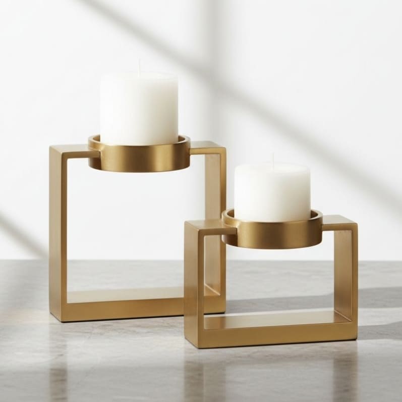 Inicio pe140702 candelero aluminio fundido dorado l 02